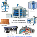 Qt10-15 Automatic Concrete Brick Making Machinery
